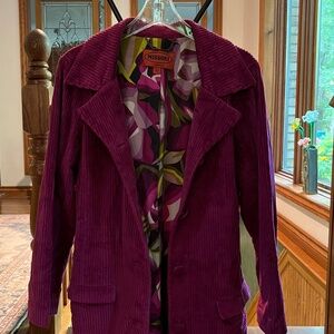 MISSONI for TargetCorduroy Ladies 3/4 length Coat